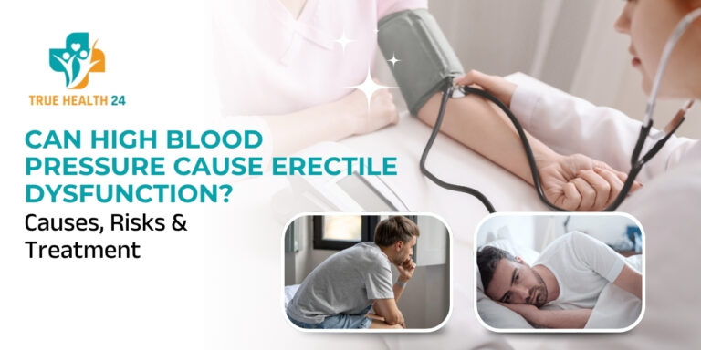 Can High Blood Pressure Cause Erectile Dysfunction? Causes, Risks & Treatment