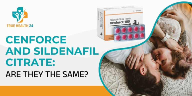 Cenforce and Sildenafil Citrate: Are They the Same?